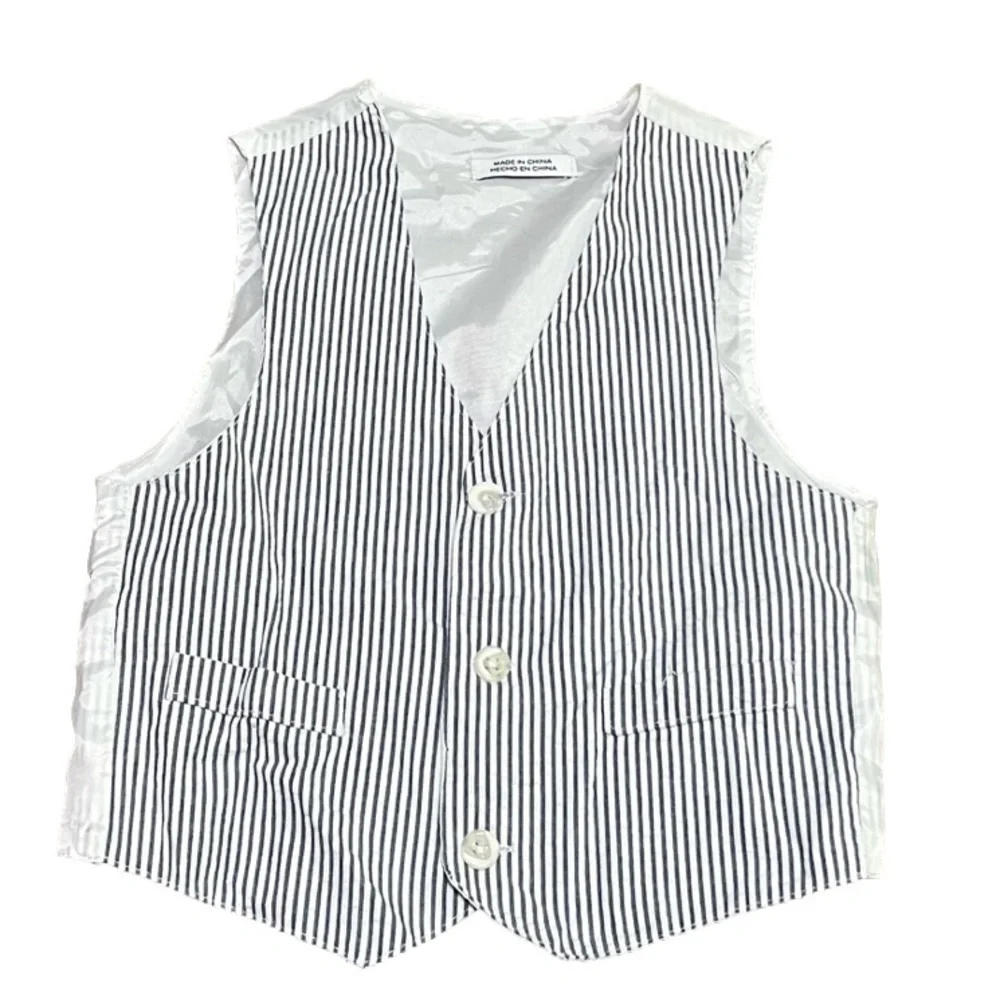 IZOD 3 Piece Pink & Pinstripe Set Boys (Sz 4)